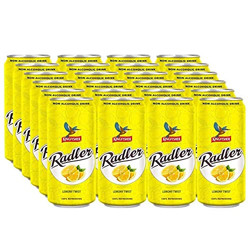 Kingfisher Radler - Non Alcoholic Malt Drink - Lemon, 24 x 300 ml