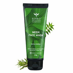 Bombay Shaving Company Neem Face Wash for Men & Women - Pimple-Free & Clearer skin | Made in India