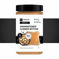 Wellversed Essentials Unsweetened Cashew Butter (200g) | 100% Natural