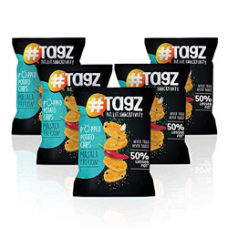 Tagz Masala Trekkin' Popped Potato Chips (Pack of 5)