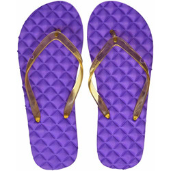 United Colors of Benetton Women's Purple Flip-Flops and House Slippers - 3 (17P8CFFPL107I)