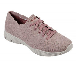 Skechers Women's Seager-Try Outs Blush Sneaker (49660-BLSH) -6 UK (9 US)
