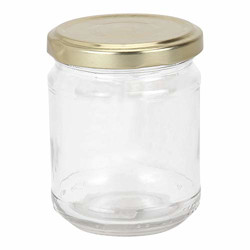 HomeStop IVY Round Transparent Container - 200 ml (Transparent_Free Size)