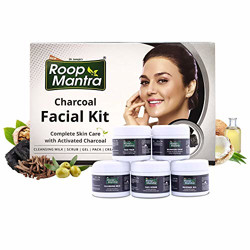 Roop Mantra Charcoal Facial Kit, 75 g