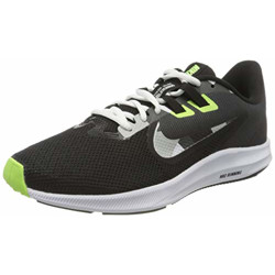 Nike Men's Downshifter 9 Black/White-Particle Grey-Dk Smoke Grey Running Shoes - 11 UK (46 EU) (12 US) (AQ7481-012)