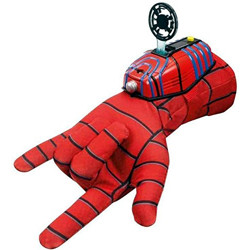 bonkerz ultimate spiderman gloves with disc launcher for kids- Multi color