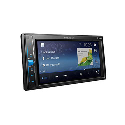 Pioneer MVH A219BT 6.2  wvga Touchscreen car AV Receiver with Bluetooth and Mirrorlink (Black)