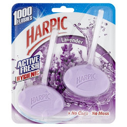 Harpic Active Fresh Toilet Blocks 2x40g Lavender