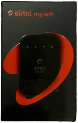 Airtel 4g Hotspot Portable WiFi Data Card Data Card(Black)