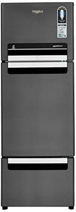 Whirlpool 260 L Frost-Free Multi-Door Refrigerator (FP 283D PROTTON ROY, Steel Onyx)