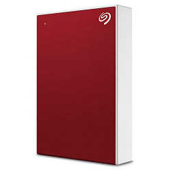 Seagate Backup Plus Portable 5TB External Hard Drive HDD  Red USB 3.0 for PC Laptop and Mac, 1 year MylioCreate, 2 Months Adobe CC Photography & 2-year Rescue Service (STHP5000403)