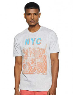 EASYBUY Men's Slim T-Shirt (SP20SS04MT_ECRU_L)