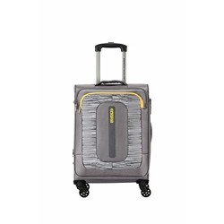 American Tourister Brisbane Polyester 55 cms Grey Softsided Cabin Luggage (FJ0 (0) 08 001)