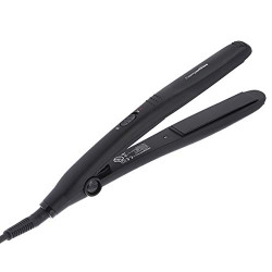 AmazonBasics Hair Straightener (ABHSTPR2015) with Ceramic Coated Plates and Temperature Control(Black)