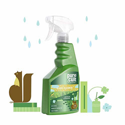 PureCult Glass Cleaner with Patchouli & Lavender Essential Oils- Eco Friendly and Biodegradable - Kids and Pet Friendly  500ml