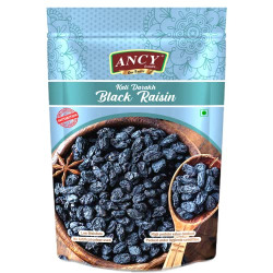 Ancy Foods Premium Dry Fruits (Black Raisin/Kali Darakh 250g)(Pack of 1x250g)