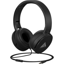 Boult Audio Bass Bud Q2 Wired Headset(Black, On the Ear)