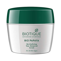 Biotique Papaya Tan Removal Brightening & Revitalizing Face Scrub | Ge