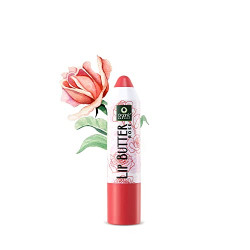 Organic Harvest Rose Lip Butter Enriched With Vitamin E & Benefits Of Mango Butter, For Dark Lips to Lighten, Lip Care for Dry & Chapped Lips, 100% Organic, Paraben & Sulphate Free For Girls & Women - 4gm