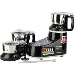 Panasonic MX-AC310 550 W Mixer Grinder(Black, 3 Jars)