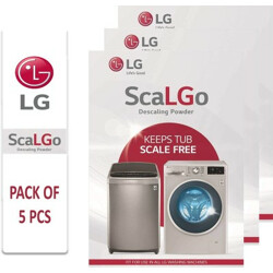LG Descaler LG ScaLGo Descaling Powder for Washing Machines 100 g (Pack of 5) Stain Remover