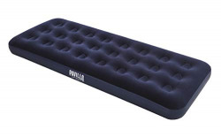 Bestway 67000 Other Pavillo Aeroluxe Flocked Air Bed for Sleeping Car Travel | Inflatable Mattress Cushion Comfort 73X30X8. 5 Inches, 185 x 76 x 22 cm3 (Blue)