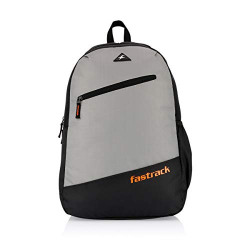 Fastrack 25 Ltrs Polyester Grey School Backpack (A0809NGY01)