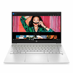 HP Pavilion 11th Gen Intel Core i5 Thin & Light 14-Inch FHD Laptop (16GB/512GB SSD/Windows 10/MS Office/Backlit/Fingerprint Reader/Natural Silver/1.41kg), 14-dv0054TU