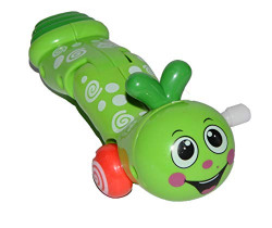 Vibgyor Vibes Wind Up Crawling Funny Caterpillar (Multicolor)