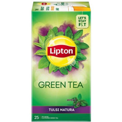 Lipton Tulsi Natura Tulsi Green Tea Bags Box(25 Bags)