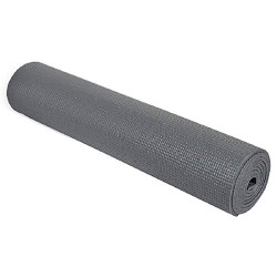Fitkit FKYM04-G-1 Yoga Mat, 6mm (Grey)