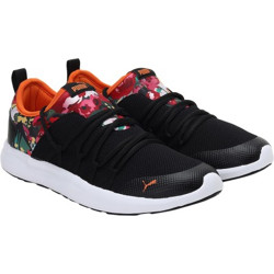 PUMA Floral IDP Running Shoes For Women(Black)