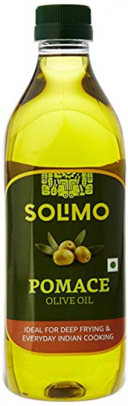 Amazon Brand - Solimo Pomace Olive Oil, 1L