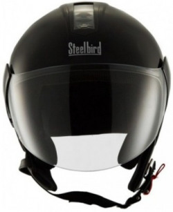 Steelbird SB-33 EVE Naturals Motorsports Helmet(Black)
