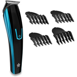 Flipkart SmartBuy M4D12B Runtime : 60 min Cordless USB Trimmer for Men(Black, Blue)