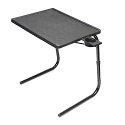 Coirfit Smart Work from Home Foldable and Adjustable Multi Purpose Utility Table for Laptop, Dinner, Study- Black