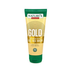 Nature's Essence Gold Glowing skin gel face wash 65ml