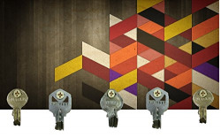 Go Hooked Digital Printed Wooden Designer Key Holder