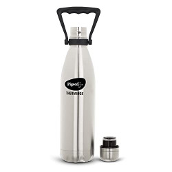 Pigeon by Stovekraft Aqua Therminox Stainless Steel Vaccum Insulated Water Bottle with Copper Coating Inside for Better Hot and Cold Retention (1000 ml)