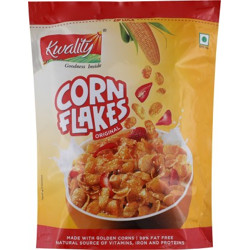 Kwality Original Corn Flakes(800 g, Pouch)