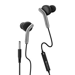 Zebronics Zeb-Bro in Ear Wired Earphones with Mic, 3.5mm Audio Jack, 10mm Drivers, Phone/Tablet Compatible