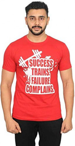 Vector X VTC-001-R-S Cotton Men's T-Shirts, Small (Red)