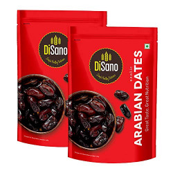 DiSano Arabian Premium Dates Dry Fruits, 400g (2 x 200gm)