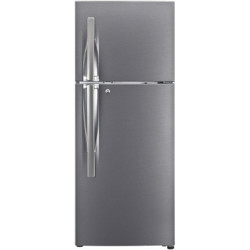 LG 260 L Frost Free Double Door Top Mount 3 Star Convertible Refrigerator(Dazzle Steel, GL-S292RDSX)
