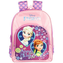 Disney Frozen Frozen Anna & Elsa Purple School Bag 36 cm (LKG/UKG/1st std) School Bag(Purple, 14 inch)