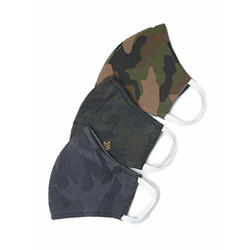 Diverse Unisex-Adult Cotton Anti-Microbial Cloth Face Mask (Pack of 3) (DCURM01FP03L34-6_Grey, Green, Olive_Free)