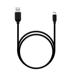 Zebronics Usb Charge And Sync Function Cable For Smartphones And Tablets (Black)