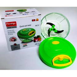 Prestige PVC 7.0 Plastic Veggie Cutter (Green, 350 ml) Vegetable Chopper(1)