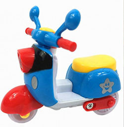 Sevriza Bright Color Scooter - Push and go Toy for Kids (Pack of 2)- Multi Color