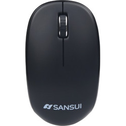 Sansui M7122 Wireless Optical Mouse(2.4GHz Wireless, Black)